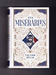 Les Misérables by Victor Hugo Hard Bound Leather Decorative Edition.