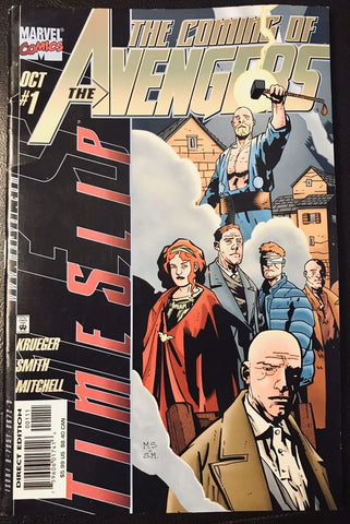 Marvel Comic Book - Time Slip, The Coming of the Avengers - 1998