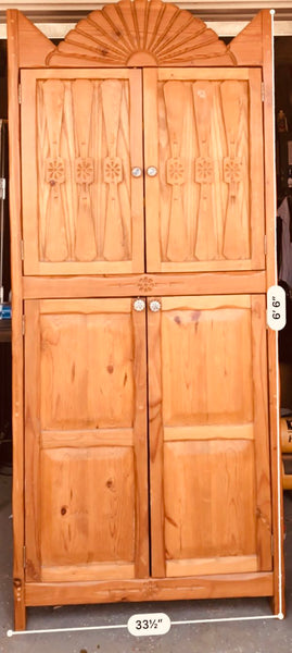 Armoire and Dresser Set
