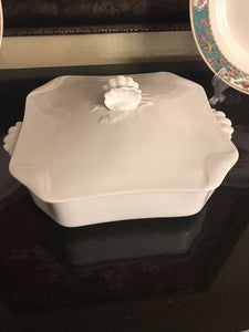 Porcelain Soup Bowl & Lid