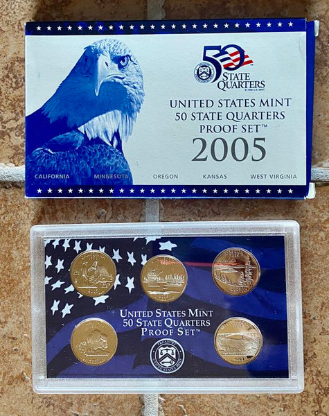 2000-2009 Statehood Quarters Collection - Proof Sets & Folders