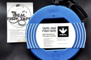 Ideal 31-126 Tape-Pak Steel Fish Tape