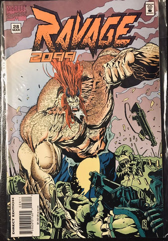 Marvel Comic Book - Ravage 2099, Vol. 1 No. 28 - 1995
