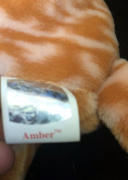 Amber The Cat Beanie Baby 1999 Rare Tag Errors.
