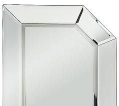 2-Piece Beveled Glass Mirror Sections