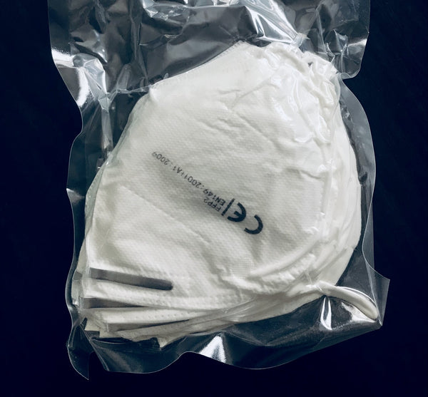 White KN95 Masks - 20pk (Free Shipping)