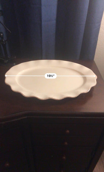 Serving Platter GoldTrim by Better Homes and Gardens