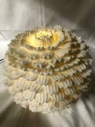 Barbara King Illuminated Sandstone Flower with Stake & Pedestal Base